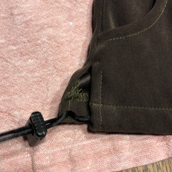 Vintage Attempt Inc. Army Green avant-garde vest - Picture 12 of 14